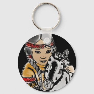 Native Friends Key Ring