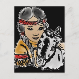 Native Friends Postcard