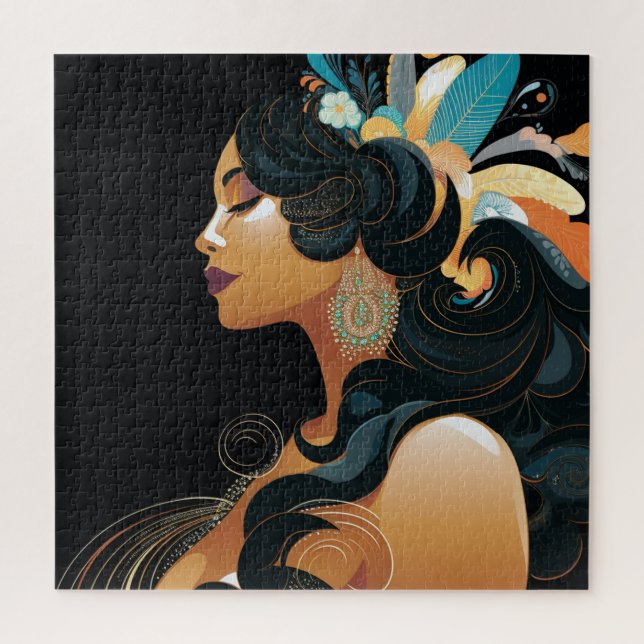 NATIVE INSPIRATION #3 JIGSAW PUZZLE (Vertical)