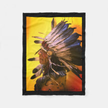 Native Kiowa "Morning sky" original art