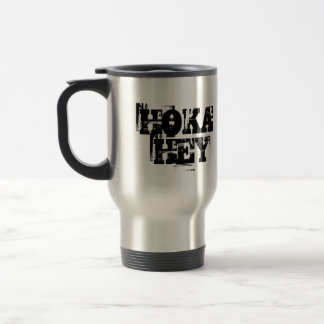 Native Man Standing Bear Travel Mug