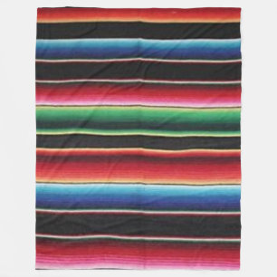 NATIVE MEXICAN (Simulated) Fleece Blankets