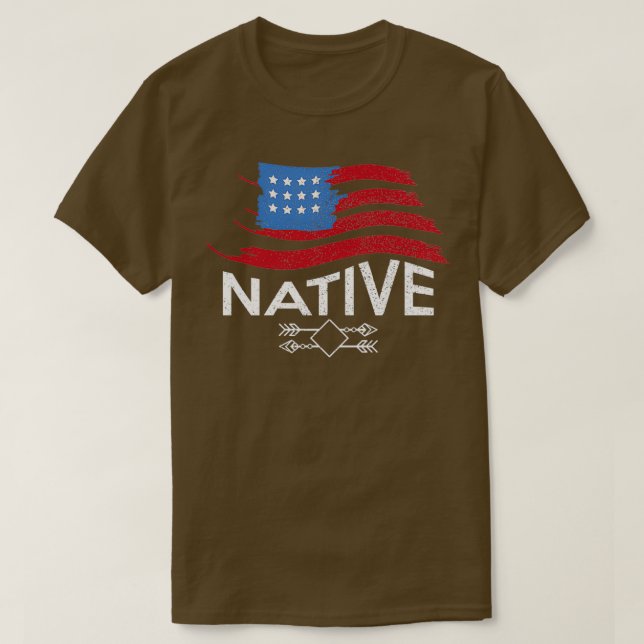 Native Native American  (2)  T-Shirt (Design Front)