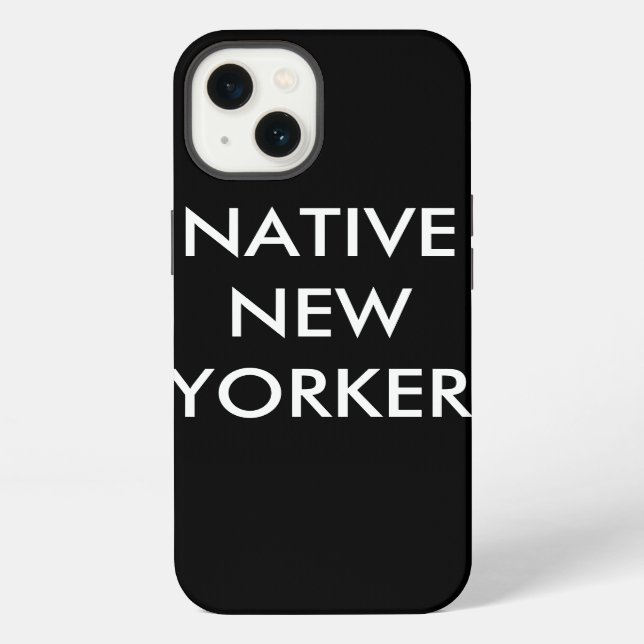 Native New Yorker iPhone Case (Back)