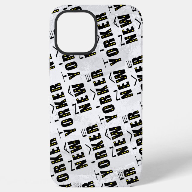 Native New Yorker Pattern iPhone Case (Back)