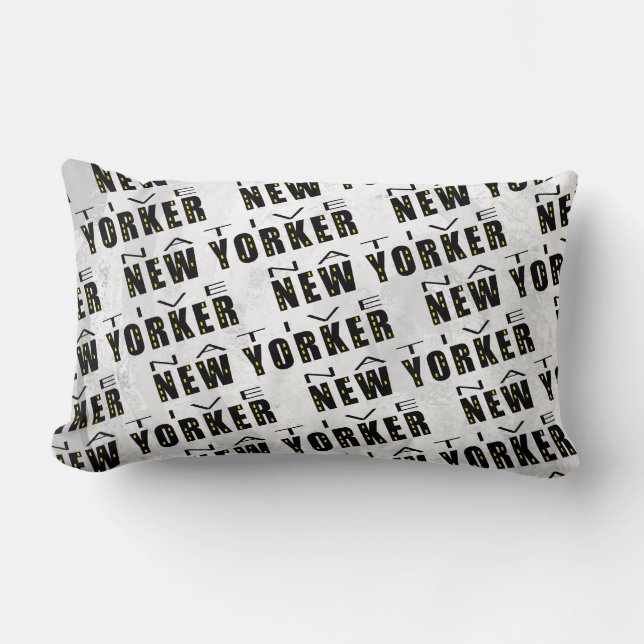 Native New Yorker Pattern Lumbar Cushion (Front)