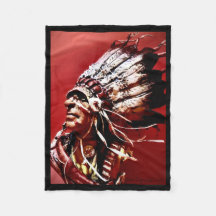Native "Nez Perce Chief" original art 