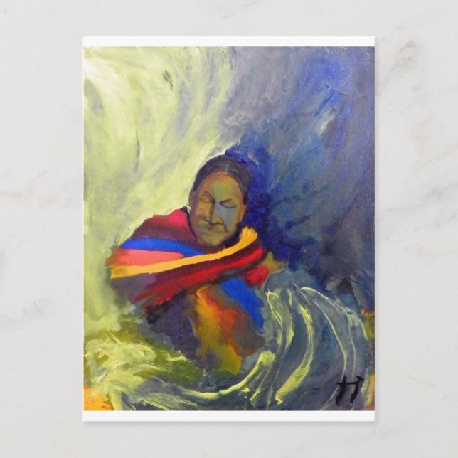 native-painting postcard (Front)
