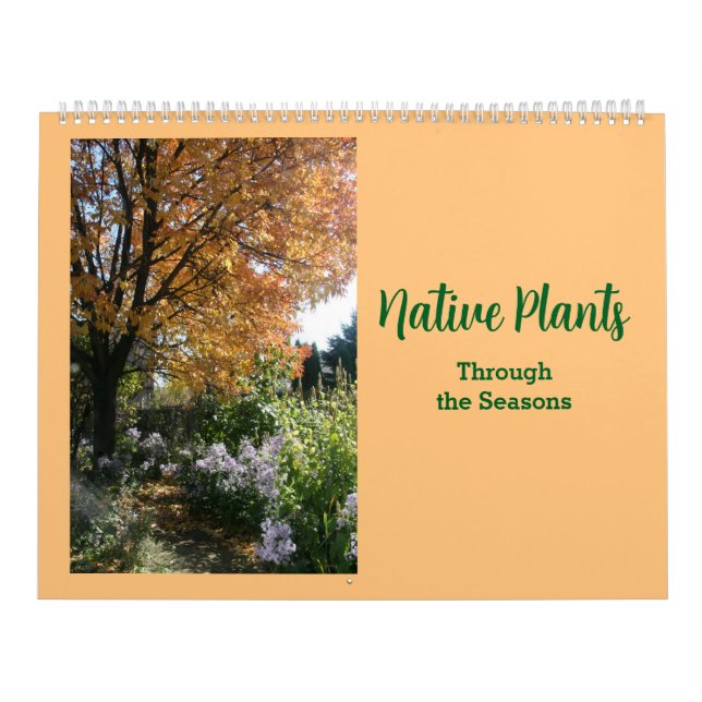 Native Plants Through the Seasons Calendar (Cover)