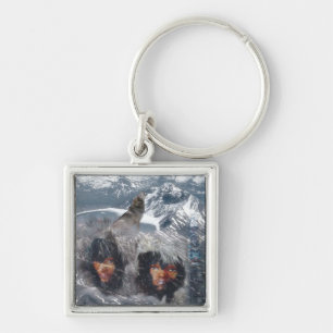 Native Spirit in Alaska Key Ring