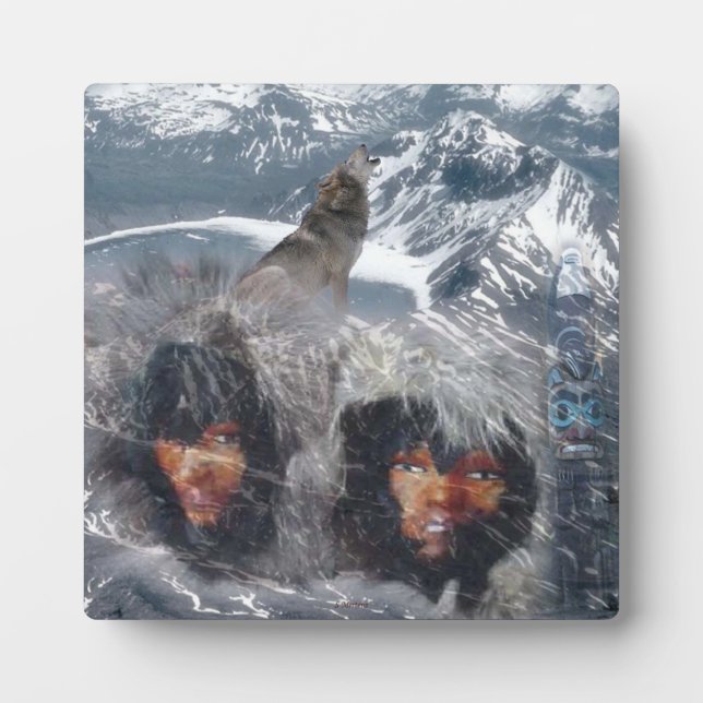 Native Spirit in Alaska Plaque (Front)