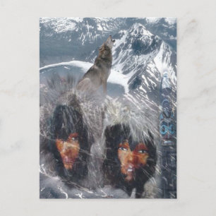 Native Spirit in Alaska Postcard