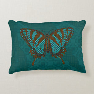 Native Swallowtail Accent Pillow