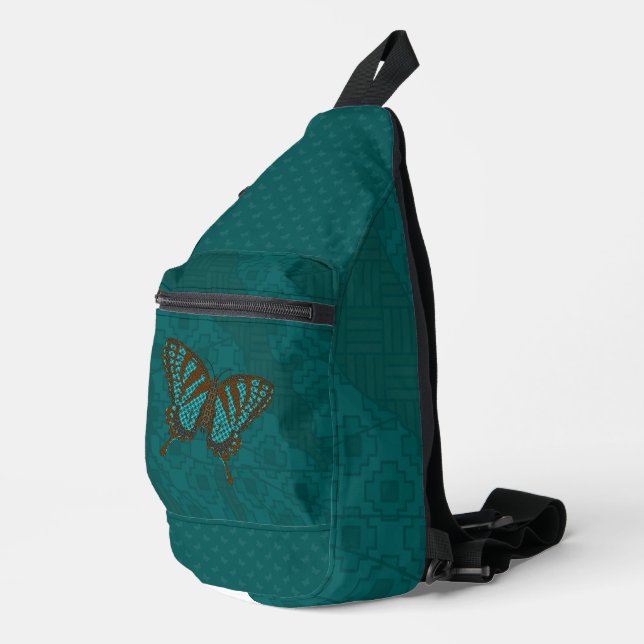 Native Swallowtail Sling Bag (Right Corner)