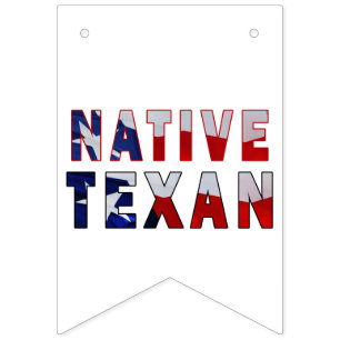 Native Texan Flag