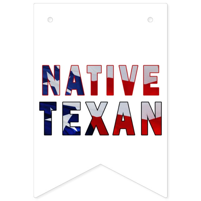 Native Texan Flag (First Flag)