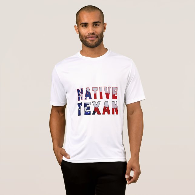 Native Texan Flag T-Shirt (Front Full)