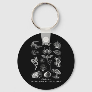 Native To Everglades National Park Nature Lover Ca Key Ring