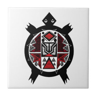 Native tortoise tribute tile