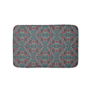 Native Tribal Southwestern Colours Pattern Bath Mat