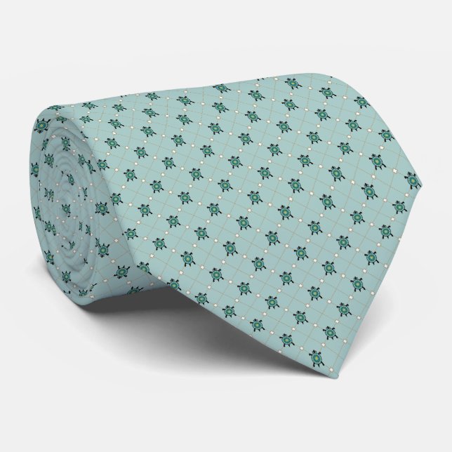 Native Turtle Tie (Rolled)