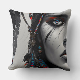 Native Warrior Cushion
