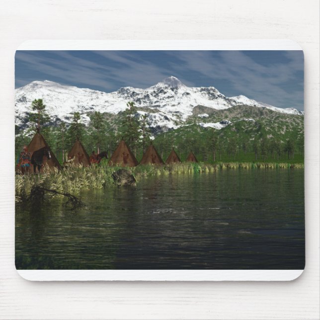 nativeamericans mouse pad (Front)