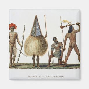 Natives of New Ireland, from 'Voyage autour du Mon Magnet