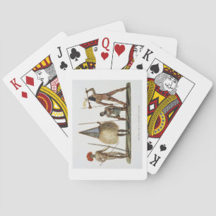 Natives of New Ireland, from 'Voyage autour du Mon Playing Cards