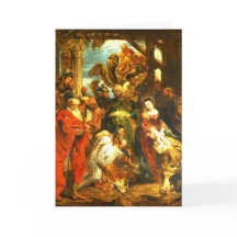Nativity Adoration of the Magi Christmas Card