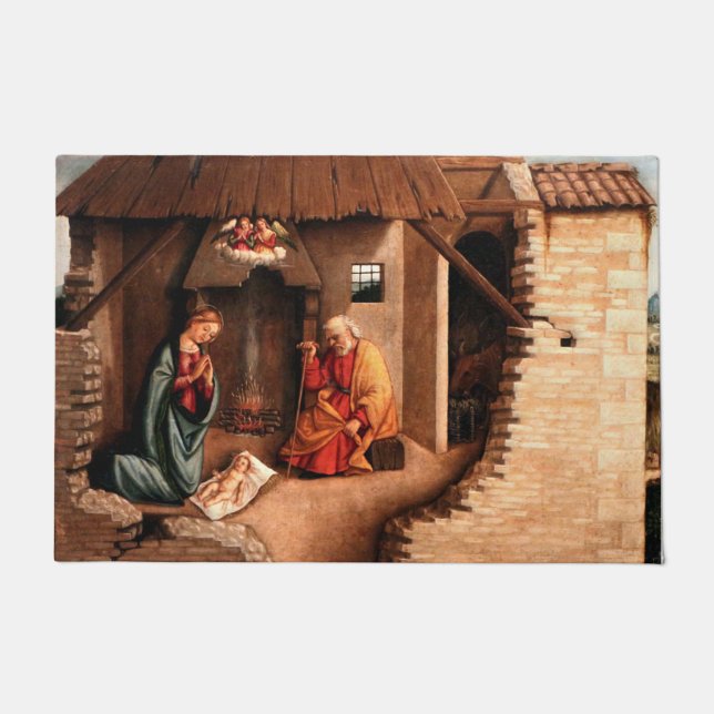 Nativity - Agabiti Floor Mat (Front)