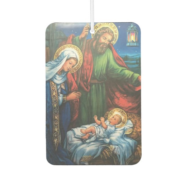 Nativity Air Freshener (Front)