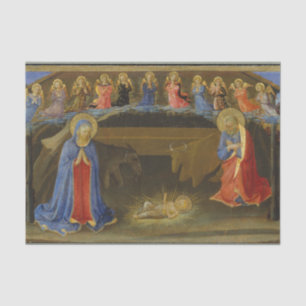 Nativity Angels Mother Mary Baby Jesus Christmas Tissue Paper