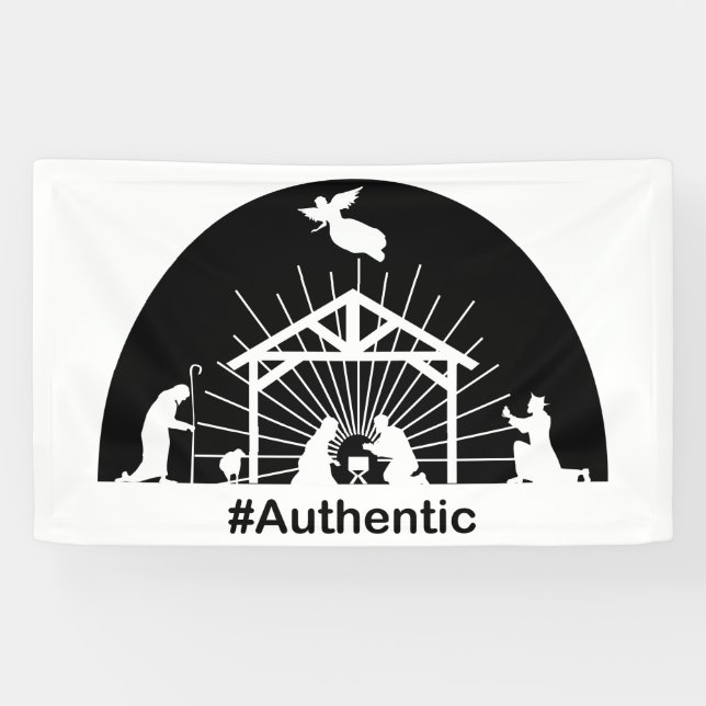 Nativity Authentic Banner (Horizontal)