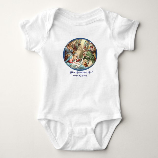 Nativity Baby Bodysuit (Front)