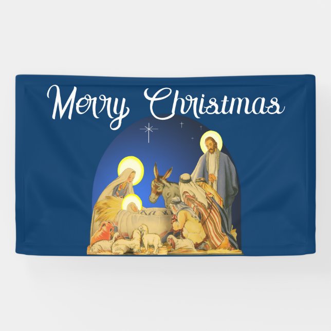 Nativity Banner (Horizontal)