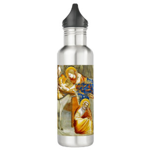 Nativity Birth of Jesus  710 Ml Water Bottle