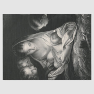 Nativity Birth of Jesus Christ Angels Virgin Mary Tissue Paper