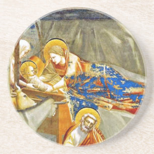 Nativity Birth of Jesus Coaster