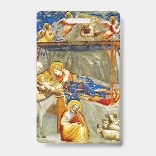 Nativity Birth of Jesus ID Badge