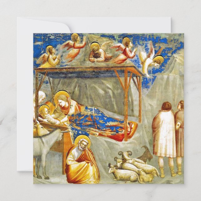Nativity Birth of Jesus  Invitation (Front)