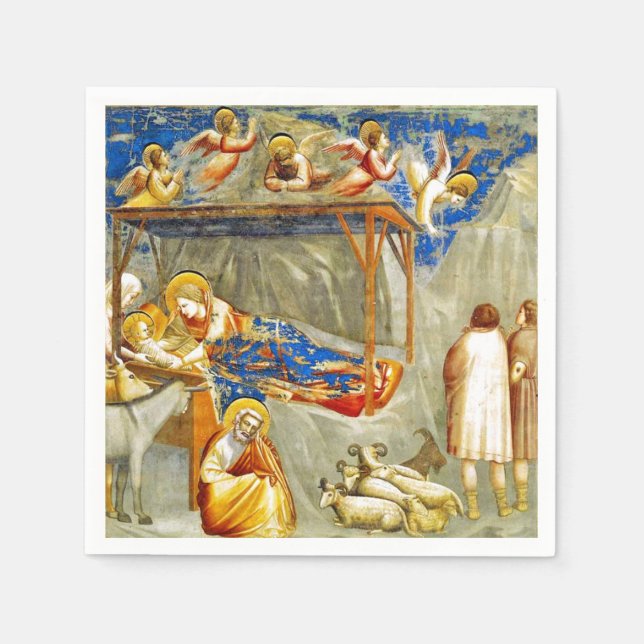 Nativity Birth of Jesus  Napkin (Front)