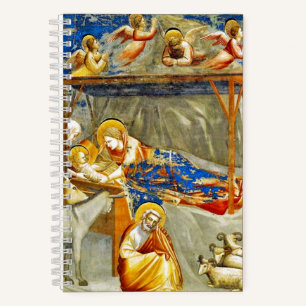 Nativity Birth of Jesus Notebook