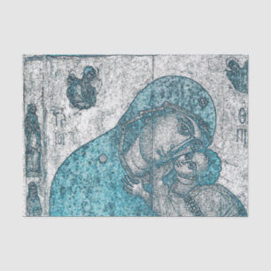 Nativity Blessed Virgin Mary Baby Jesus Tissue Pap Tissue Paper