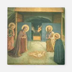 Nativity by Fra Angelico Magnet