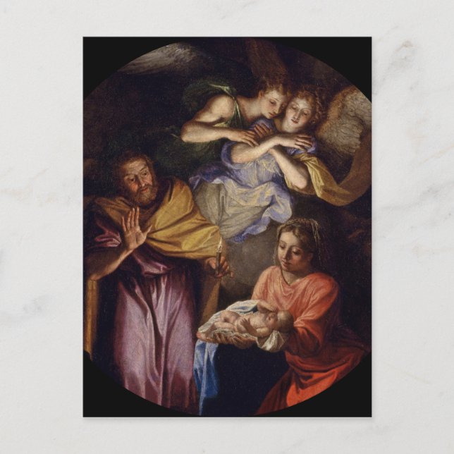Nativity by Noel Coypel Holiday Postcard (Front)