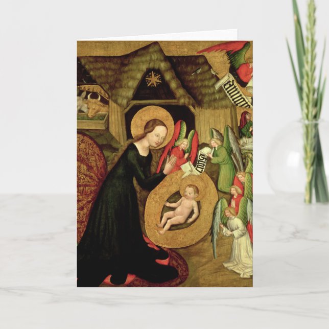 Nativity, c.1425 holiday card (Front)