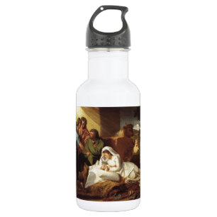 Nativity Christ Baby Jesus Christianity Scripture 532 Ml Water Bottle