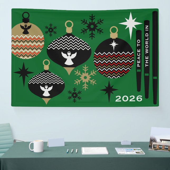 Nativity Christian Christmas Holiday Decor. Banner (Tradeshow)