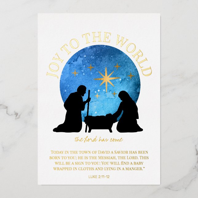 Nativity Christian Scripture Christmas (Front)
